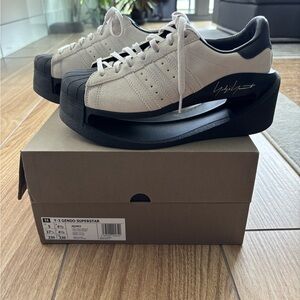 Adidas Y-3 Gendo Superstar Yohji Yamamoto Platform Sneakers Size 5 / 37